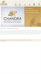 Mobile Screenshot of chandrainternational.com